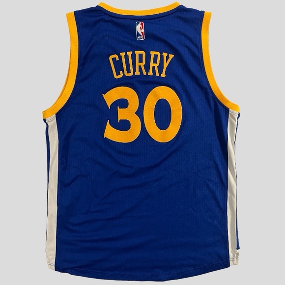 Golden State Warriors Stephen Curry Adidas NBA Jersey - Picture 2 of 4